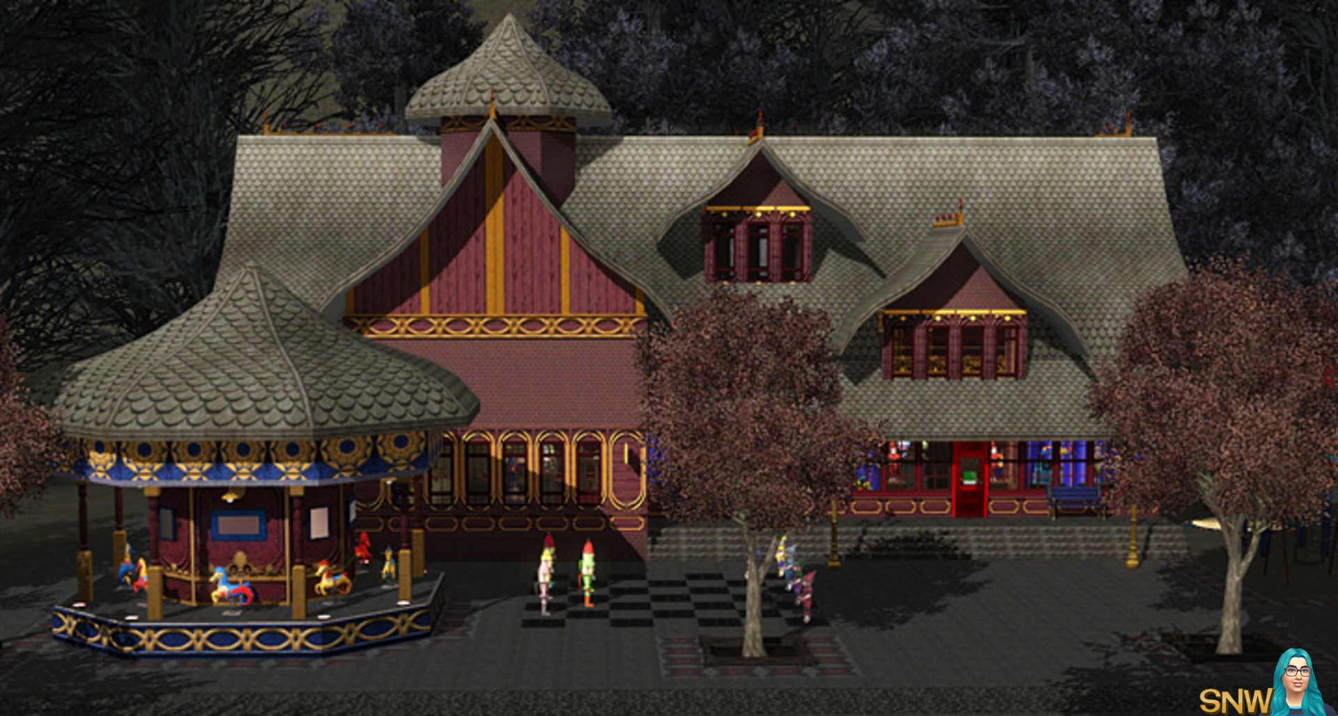 sims 3 midnight hollow houses